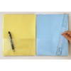 StoreSMART® - Clear Plastic Folder with 2 Pockets - with