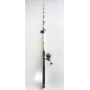 American Spirit Nite Stick Spinning Catfish Combo Hot Purple 8'