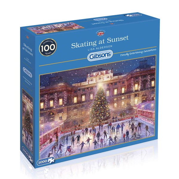 Puzzle: 1000 Skating at Sunset