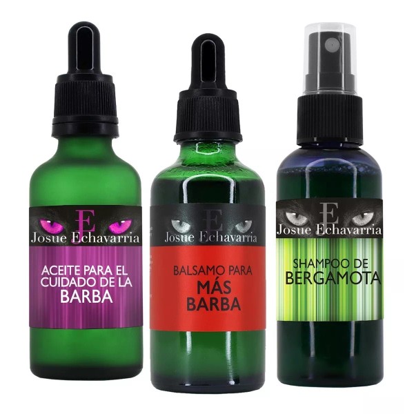 Josue Echavarria Kit De Viaje Premium Locion Crecimiento De Barba