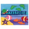 Creativity Street Ocean Paint Sponge, 3 in, Pack of 8