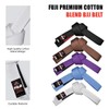 Fuji BJJ Belt, White, A1