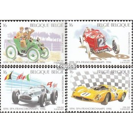 Belgium 2703-2706 (complete.issue.) fine used/cancelled 1996 Auto Racing (Stamps for collectors) Cars/road traffic