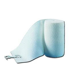 Previs PreviBielastica, Benda Elastica Medio-Leggera Compressiva, Compressione Forte, Singolarmente Confezionati, con Clip, 10 Pezzi Singolarmente Confezionati, 5 m x 10 cm