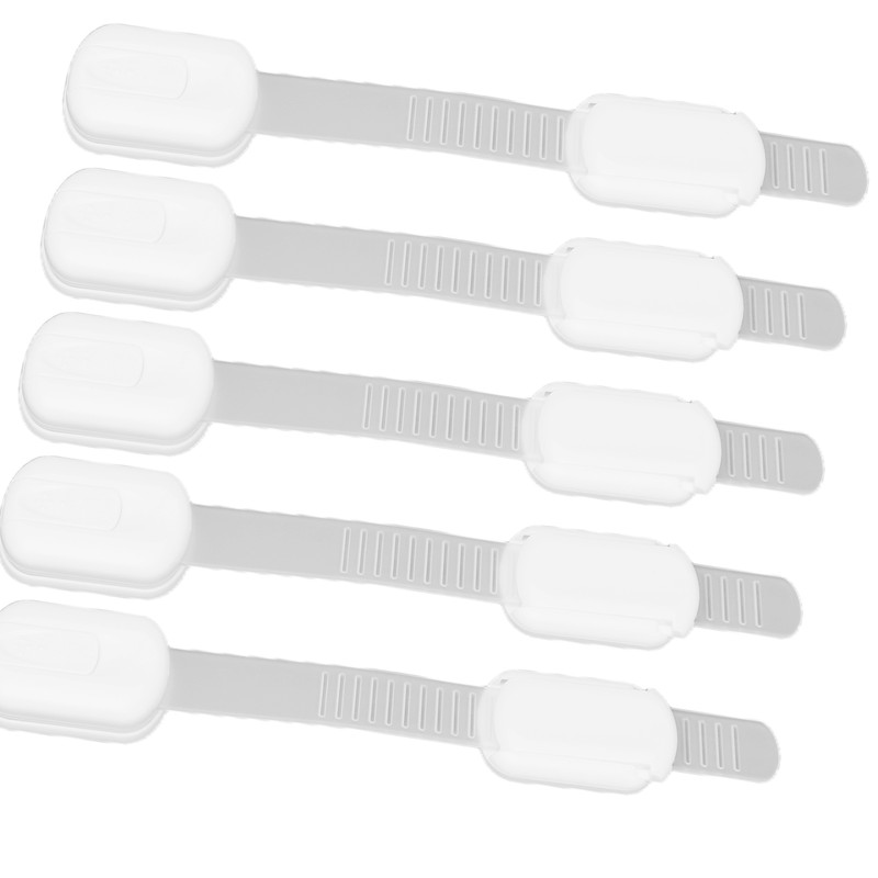 Child Safety Strap Locks Strong Adhesive Adjustable Multifunctional Safety Locks