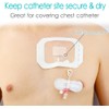 20 Pcs Chemo Port Shower Covers with Non-Stick Center Pad,