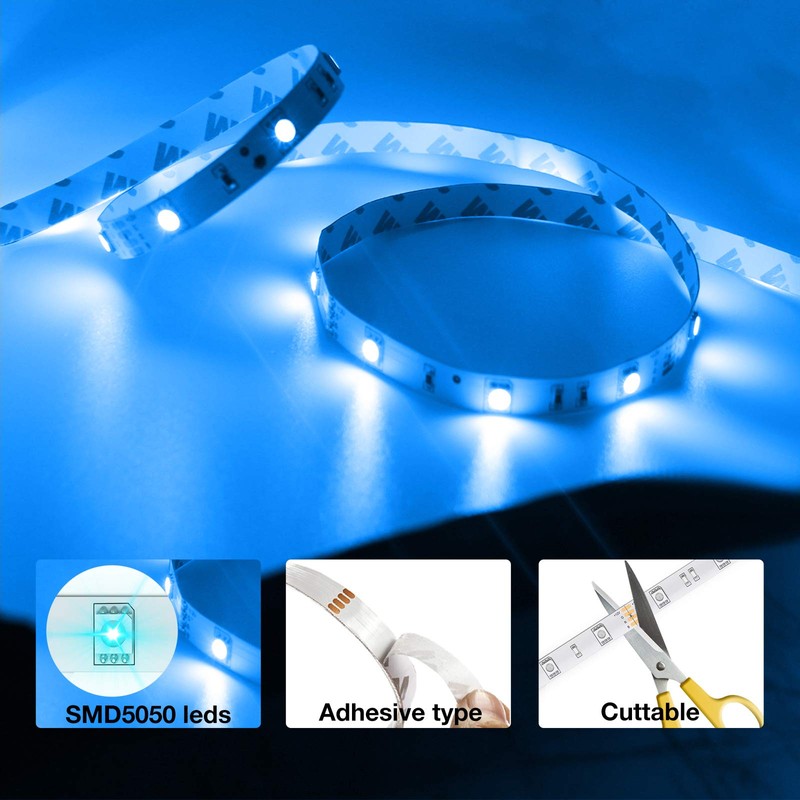 DAYBETTER Led Lights for Bedroom 100 ft, Led Strip Lights