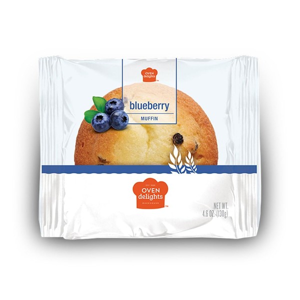 Oven Delights Blueberry Muffins - (4 oz) | Bursting with