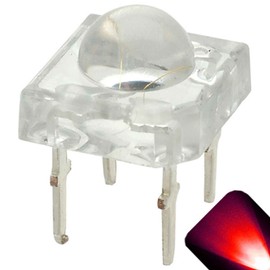 5mm Piranha Red LED - Ultra Bright Superflux (Pack of 100)