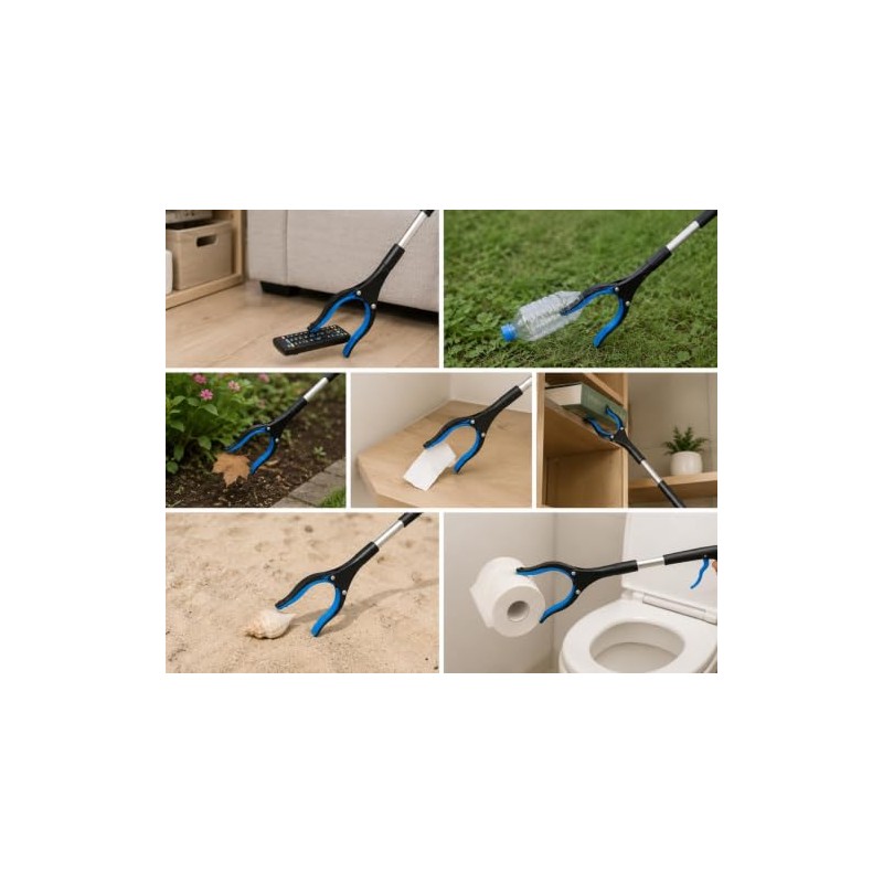 Grabber Stick (Pack of 2) 42cm/16" Litter Pickers for Children,