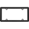 Cruiser Accessories 20640 Nouveau License Plate Frame, Black Plastic, 1
