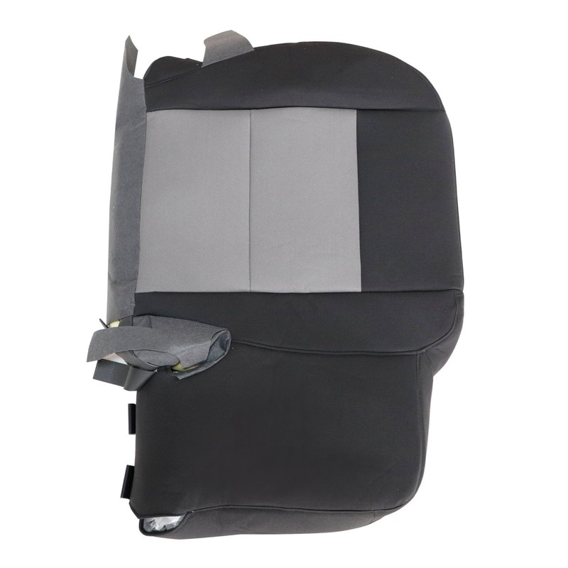 Driver Side Bottom Replacement Cloth Seat Cover Ebony Black/Med Flint