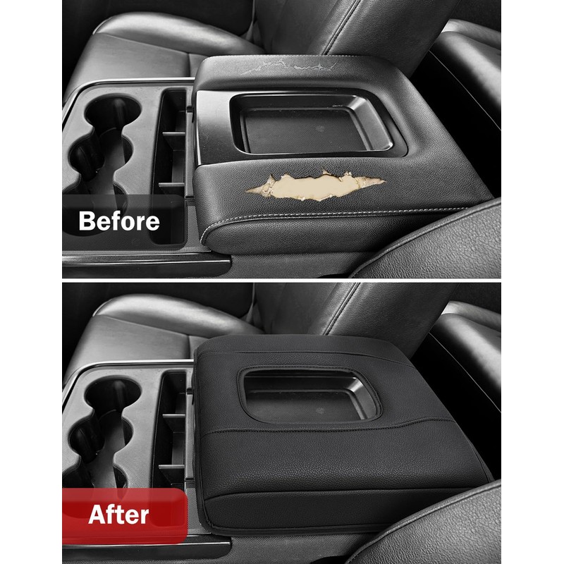 KBH Center Console Armrest Cover for 2014-2018 Chevy Silverado &