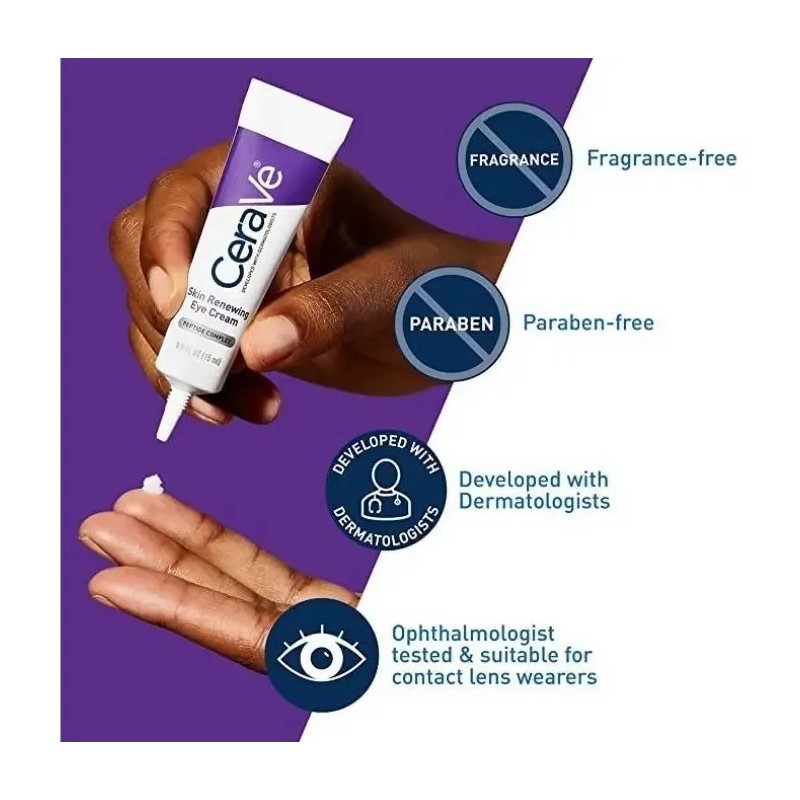 Cerave Skin Renewing Crema Para Ojos 14.2 G