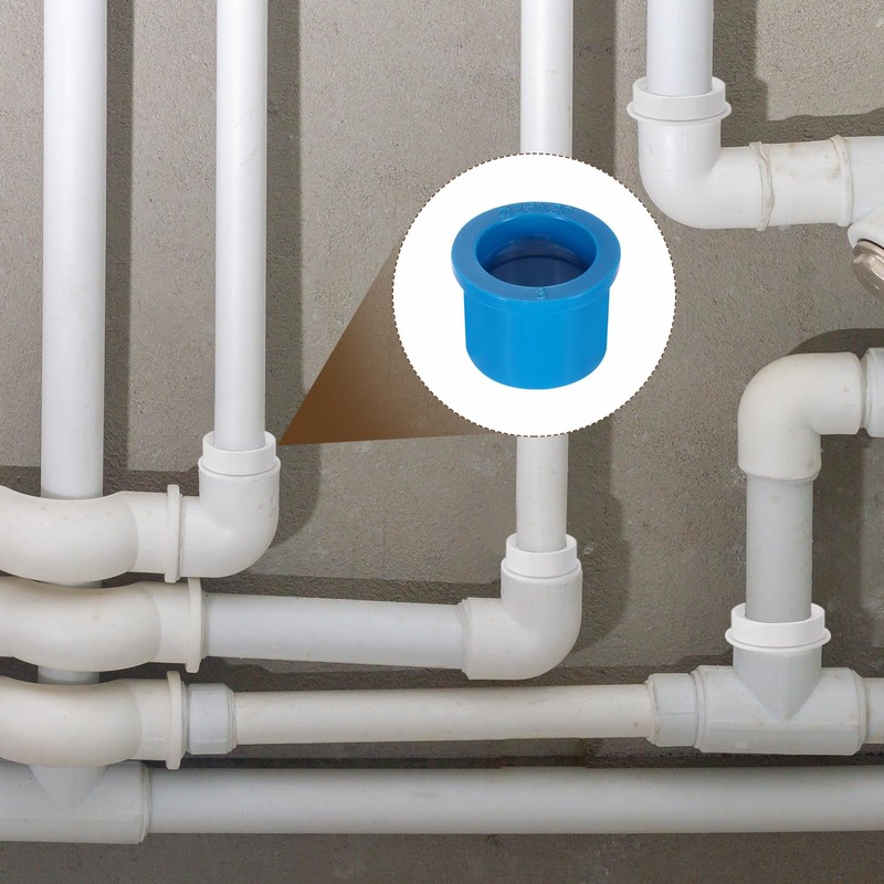 uxcell 10 Pcs PVC DWV Reducer Bushing 2" x 3/4"(Socket