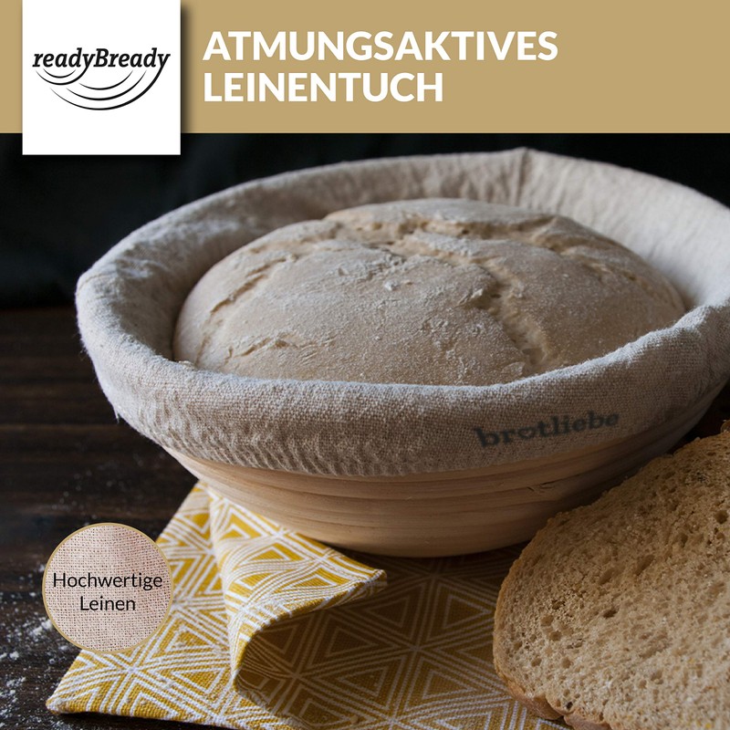 readyBready Proofing Basket (Round, 22 cm and 25 cm) –