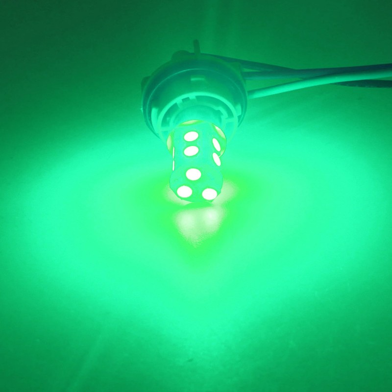 GLOFE 8Pcs Green Interior Map Dome Light LED Bulbs Compatible