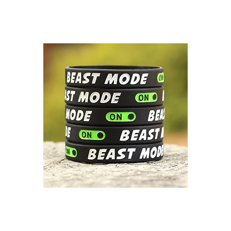 SayitBands Fifty Beast Mode Bracelets