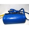 Patricia Nash Sky Blue Leather Noelle Top Handle Crossbody Satchel