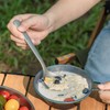 iBasingo 18.1cm Titanium Spoon with Big Bowl Lightweight Metal Camping