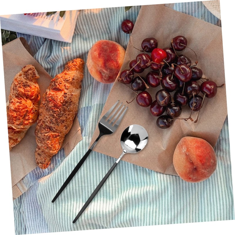 Dinner Set Fork Storage Case Outside Picnic Tableware Travel Chopsticks