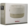 Stelton 1323 bread bag, sand / white, cotton, white, 23