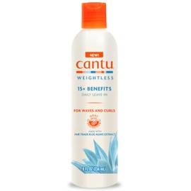 Cantu Weightless 15+ Benefits Daily Leave-In Spray, 8 fl oz
