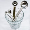 Hammered Condiment Spoon, Stainless Steel, Made in Japan, Dishwasher Safe,