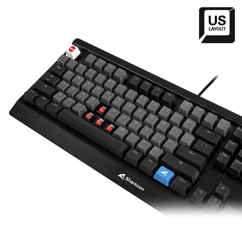 Sharkoon Skiller SAC20 PBT Keycap Set ANSI US 114