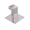 Melairy Self Adhesive 304 Stainless Steel Bathroom Square Towel Hook