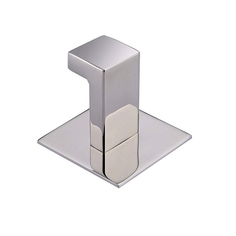 Melairy Self Adhesive 304 Stainless Steel Bathroom Square Towel Hook