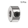 sourcing map Set of 10 Screw Collars 3.05mm Bore Wave