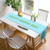 Nepnuser Earth Day Table Runner 72 Inches Long for Earth