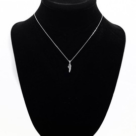 Sideways Crosses Ballet Shoe Dancing 3D Charm Pendant Necklace with 18" Chain 925 Sterling Silver