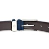 Keith KE21228-29 Men's Belt, Genuine Leather, Navy, Nubuck, Business &