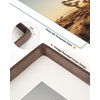 RICHFOCUS 12x16 Picture Frame USA-Sourced Natural Walnut Solid Wood Photo