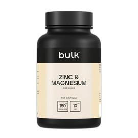 Bulk Zinc & Magnesium Capsules, 180 Capsules