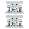 1 Pair Double Roller Catch Heavy Duty Spring Loaded Door