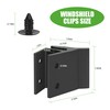 10L0L Golf Cart Windshield Retaining Clips for Club Car DS/Onward/Tempo/Precedent,
