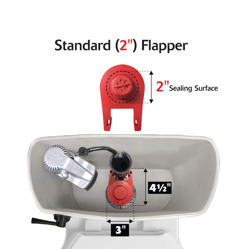 Korky 2017BP Standard 2-Inch 2X Ultra High Performance Universal Long