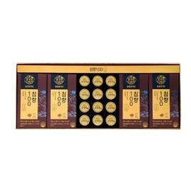 Dongwon Cheonjiin 천지인 (동원 ) 침향100 혼합세트 (20mL20포 + 3.75g12환) Cheonjiin (Dongwon) Agarwood 100 Mixed Set (20mL 20 Sachets + 3.75g 12 Pills)