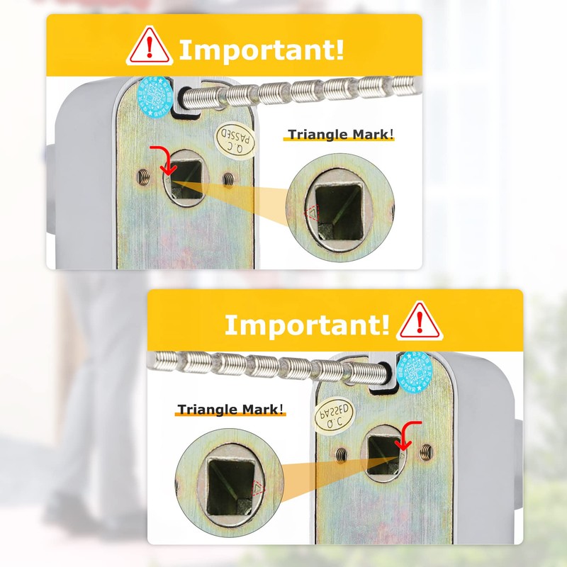 New Upgrade Double Sided Keypad Door Lock with Adjustable Deadlatch