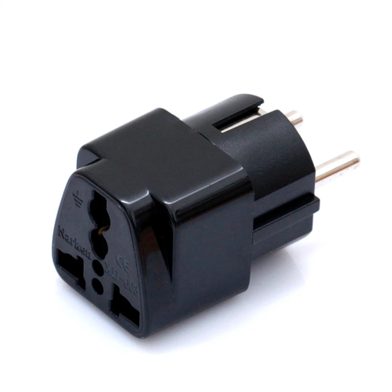 Seven Star Type E German Outlet Converter -Universal Plug Adapter