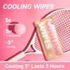 Cooling Body Wipes - Refreshing Individually Wrapped Wipes