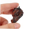 OHPHCALL Crystal Dragon Head Skull Figurine Unique Dragon Skull Decor