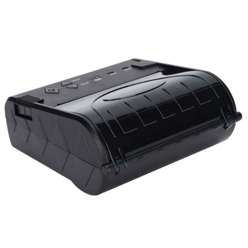 Label Printer 80mm Mini Portable Stable Convenient Thermal Printer for