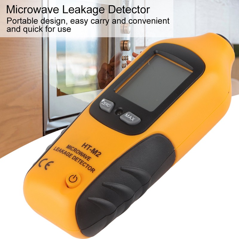 HT M2 Digital LCD Display Microwave Leakage Detector High Accuracy