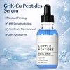 Copper Peptide Serum,GHK-CU Copper Peptide,GHK CU Peptides Hyaluronic Acid Serum,Anti