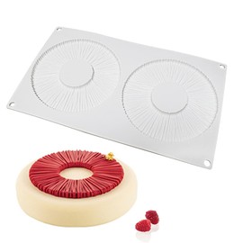 mostsom - Moldes de silicona antiadherentes para donas (donut I)