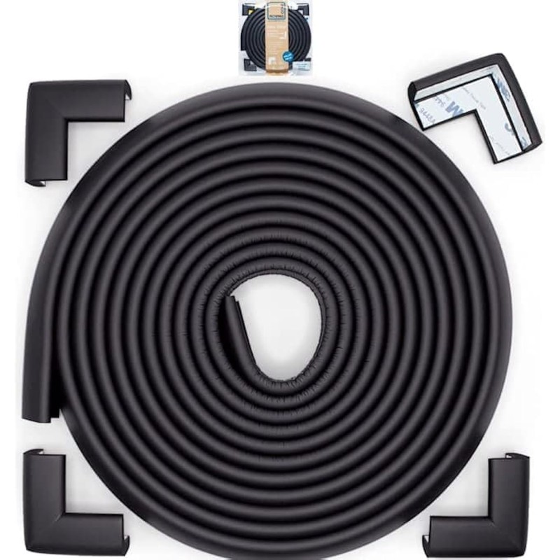 Roving Cove Slimfit Corner Edge Protector for Baby Proofing (Small